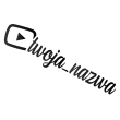 Naklejka YOUTUBE